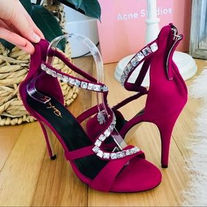 Sexy Cocktail Party Stilettos Sandals Rhinstone